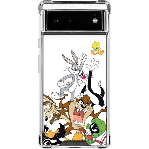 Looney Tunes All Together Google Pixel 6 Clear Case